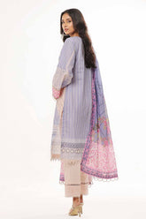 3 Piece Unstitched Printed Lawn Suit CLP-42093